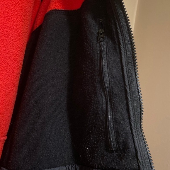 5.11 Tactical Mens Fleece Performance Jacket Size XL Red and Black Full Zip - Picture 10 of 10